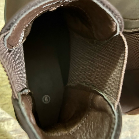 NWOB brown ankle boots for men